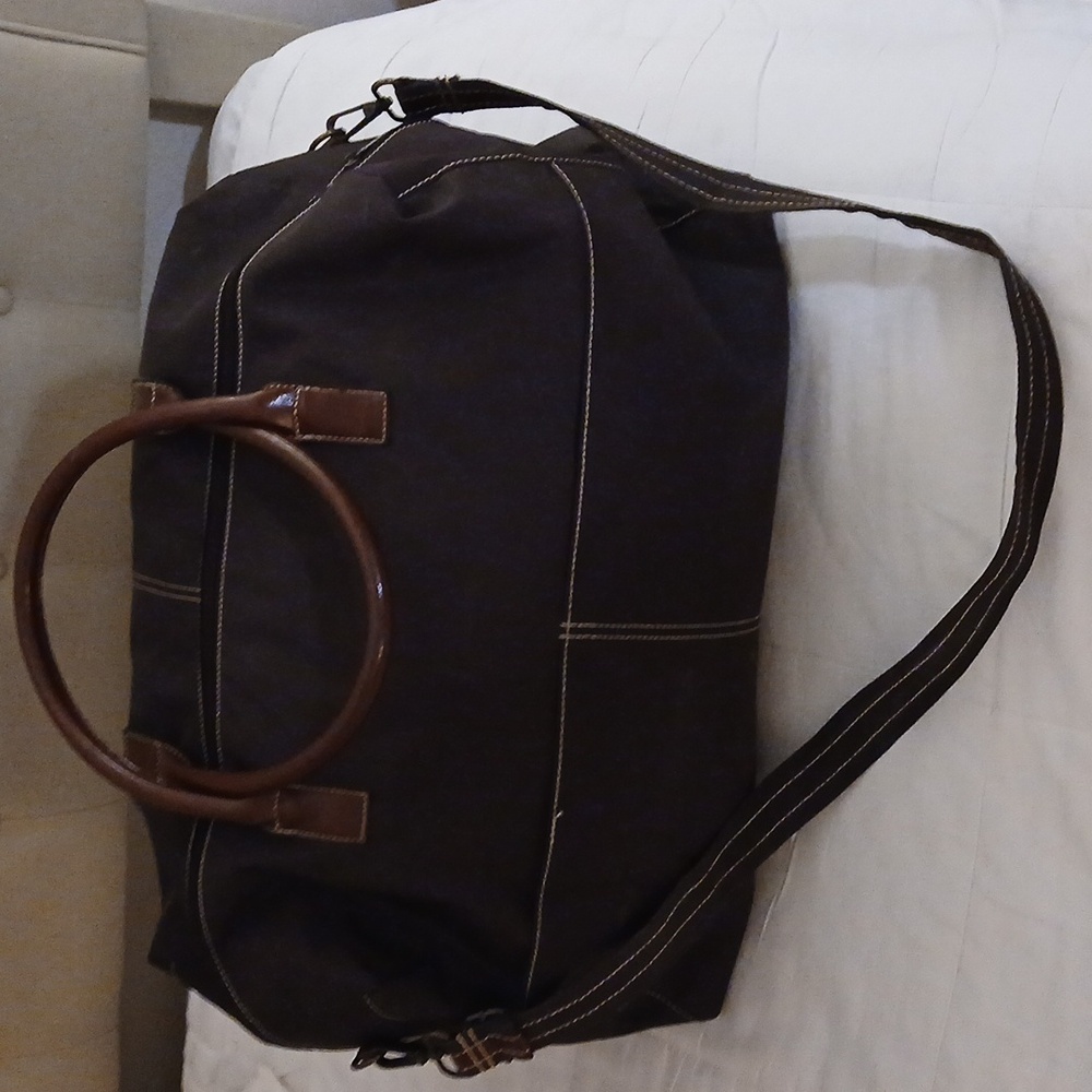 Classic Brown Weekender "Givenchy " Parfumes. Duffel Bag -